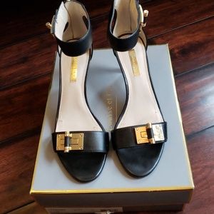 Louise et Cie Open toe ankle strap heel sandals